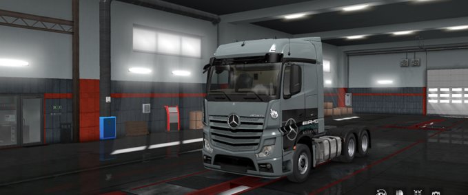 Skins Mercedes F1 Eurotruck Simulator mod