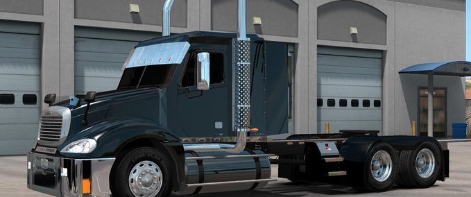 Trucks CUSTOM FREIGHTLINER COLUMBIA 1.35.X American Truck Simulator mod