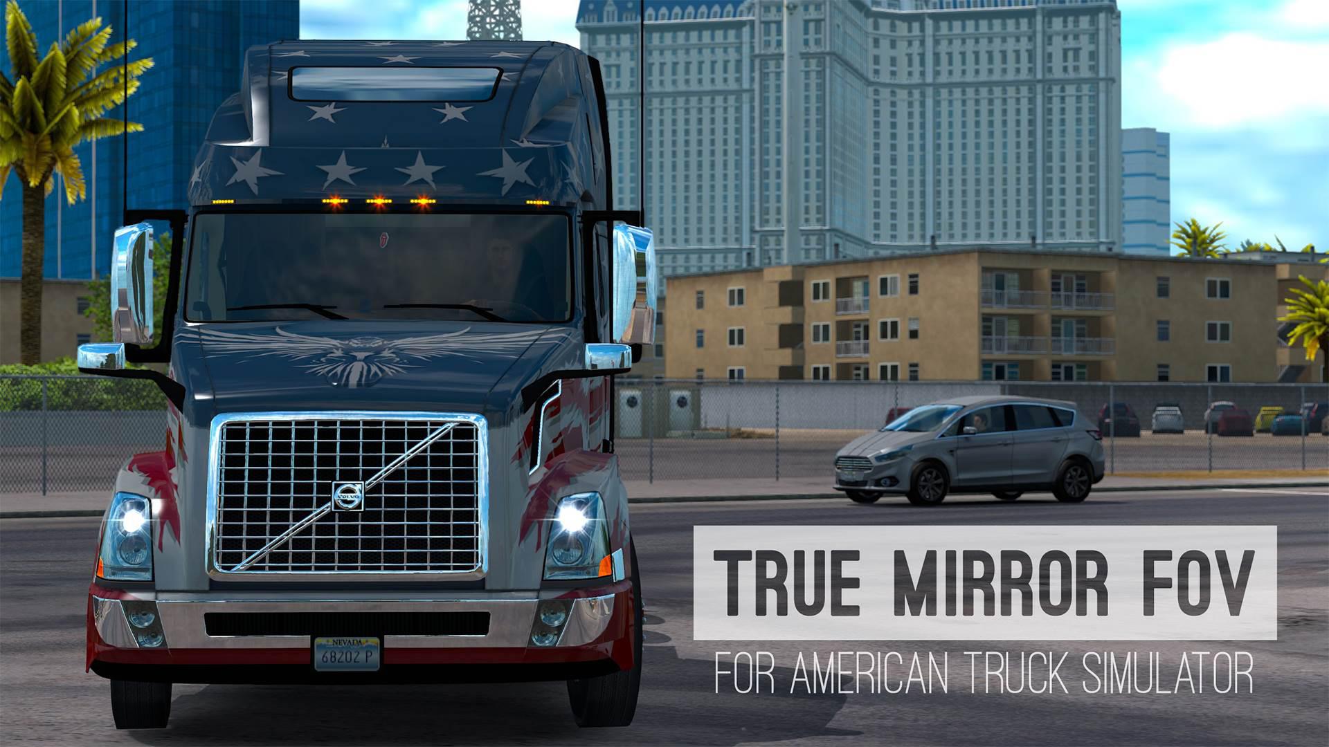 [ATS] Realistic Mirrors (FOV) 1.35.x thumbnail 3