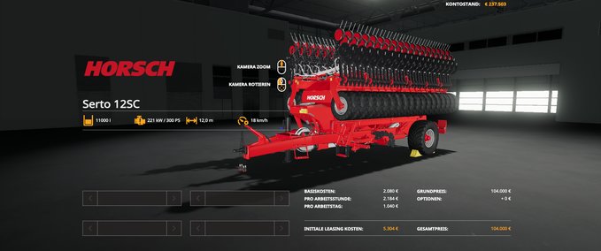 Saattechnik Sämaschine für die Suedhemmern Landwirtschafts Simulator mod