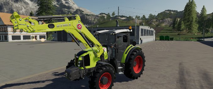 Frontlader Stoll FZ 30 Claasgrün Landwirtschafts Simulator mod