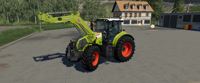 Frontlader Stoll FZ 60 Claasgrün Landwirtschafts Simulator mod