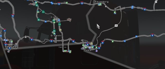Maps PaZzMod American Truck Simulator mod