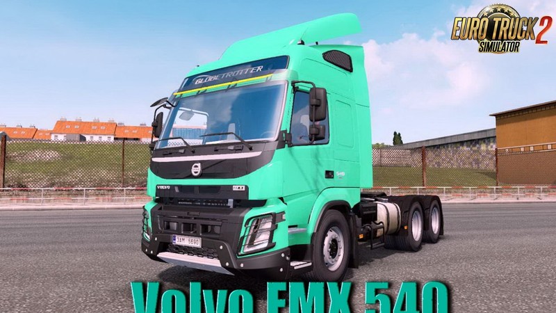 ETS2: Volvo FMX 540 + Interior v1.0 (1.30.x) v 1.0 Volvo Mod für Eurotruck  Simulator 2