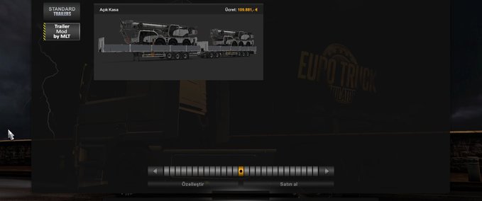 Trailer Neue Anhänger Kombination für MP 1.35.x Eurotruck Simulator mod