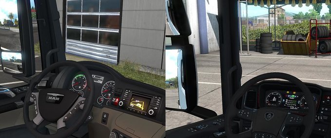 Sonstige Freie Sitzjustierung für alle LKWs von Enes “HetriX” BOLAT 1.35.x Eurotruck Simulator mod