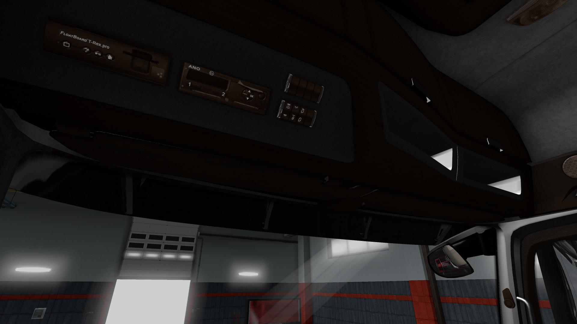 Mercedes Actros MP4 LUX Wood Interior 1.35.x - Thumbnail 1