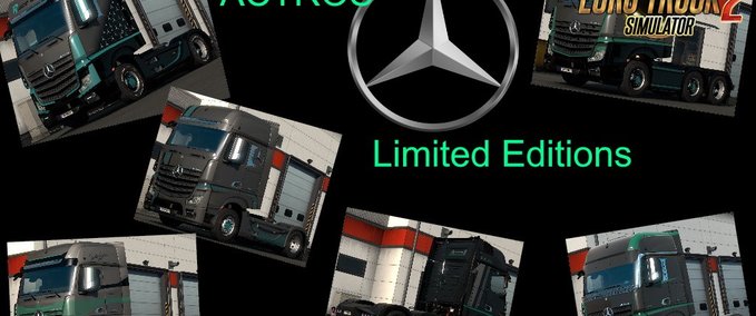 Mercedes New Actros Limited Editions von Dreamcatcher 1.35.x Eurotruck Simulator mod