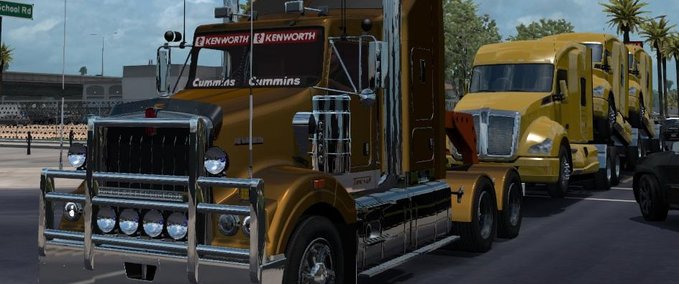 Trucks [ATS] KENWORTH T408 EDIT VON CALEB_CROW 1.35.X American Truck Simulator mod