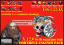 Pack-leistungsstarke-motoren-getriebe-v-12-0-fur-1-35-xx