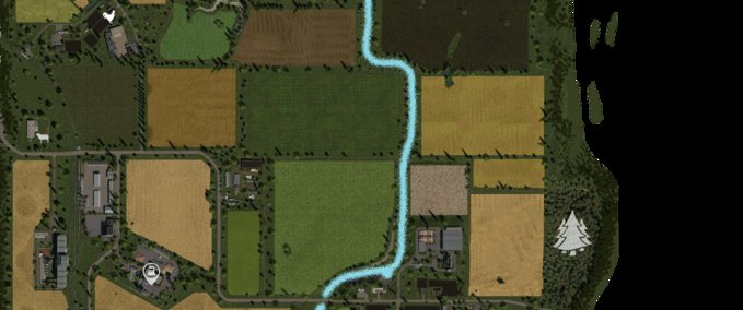 Maps Novotroitsky Dorf Landwirtschafts Simulator mod