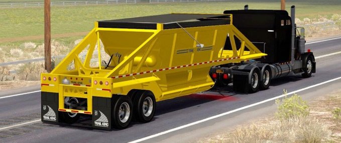 Trailer Besitzbarer Kippanhänger Trail King TKBD22-362 1.35.x American Truck Simulator mod