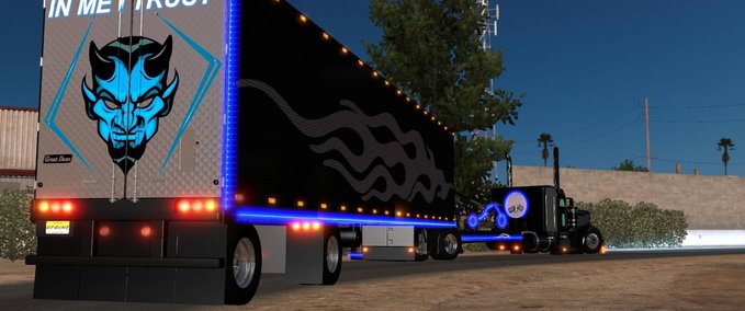 Trailer PROJECT 350 ANHÄNGER 1.35.X American Truck Simulator mod
