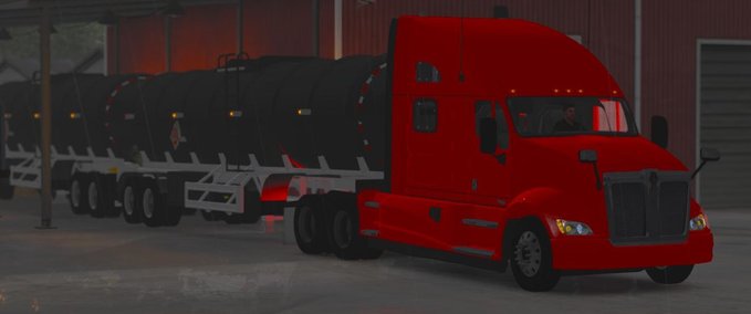 Trucks [ATS] KENWORTH T700 VON CRACKEX 1.35.X American Truck Simulator mod