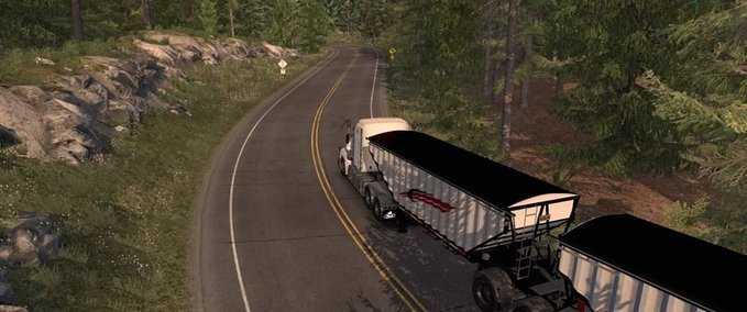 Trailer DOEPKER B-TRA?N [DX11] 1.35.X  American Truck Simulator mod