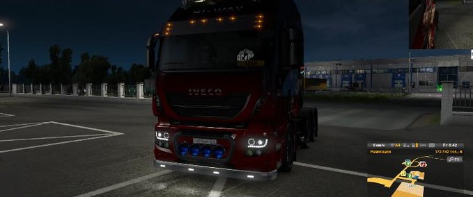 Iveco Iveco Hiway Angel Eyes 1.35.x Eurotruck Simulator mod