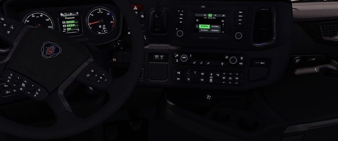 Scania Radio Screen für NextGen R&S EU/UK 1.35.x Eurotruck Simulator mod