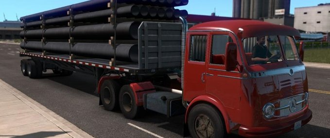 Trucks [ATS] MERCEDES-BENZ LP-331 1.35.X American Truck Simulator mod