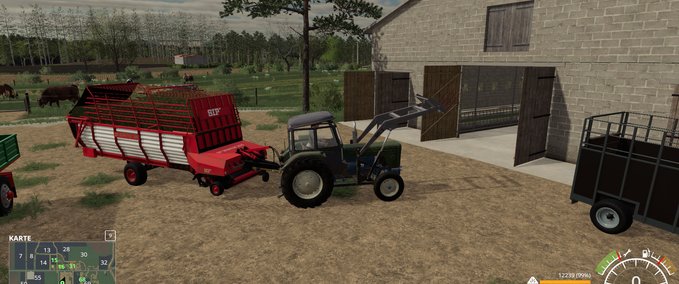 Ladewagen SipSenator28 Landwirtschafts Simulator mod
