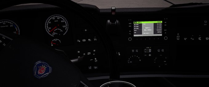 Interieurs Scania RJL Screen Eurotruck Simulator mod