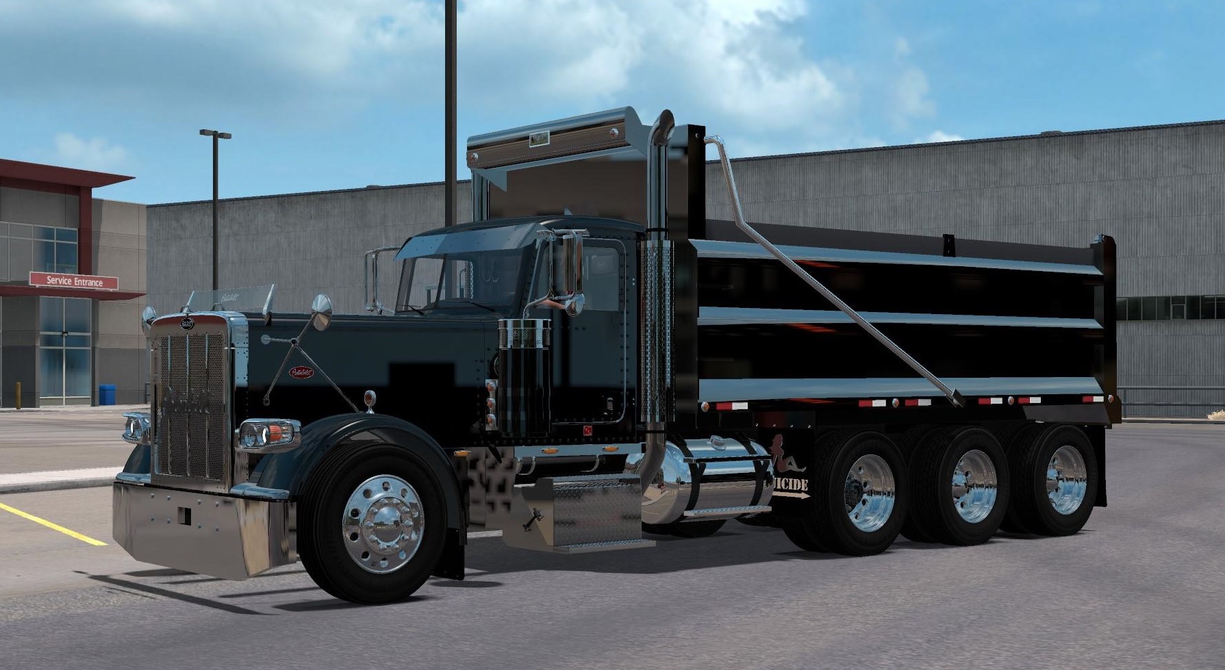 PETERBILT 389 LONGHOOD CARHAULER 1.35.X