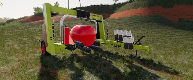 Ballentransport Kuhn SW4014 Farbwahl Landwirtschafts Simulator mod