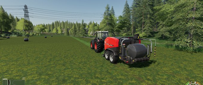 Pressen kuhnFBP3135 Landwirtschafts Simulator mod