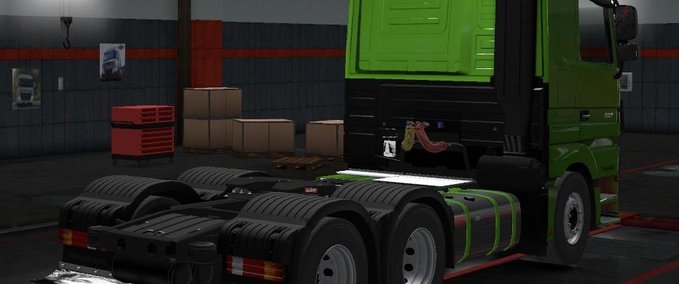 Trucks [ATS] MERCEDES ACTROS 2651 1.35.X American Truck Simulator mod
