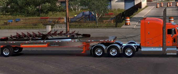 Trailer CORBY'S MANAC DARKWING 1.35.X American Truck Simulator mod