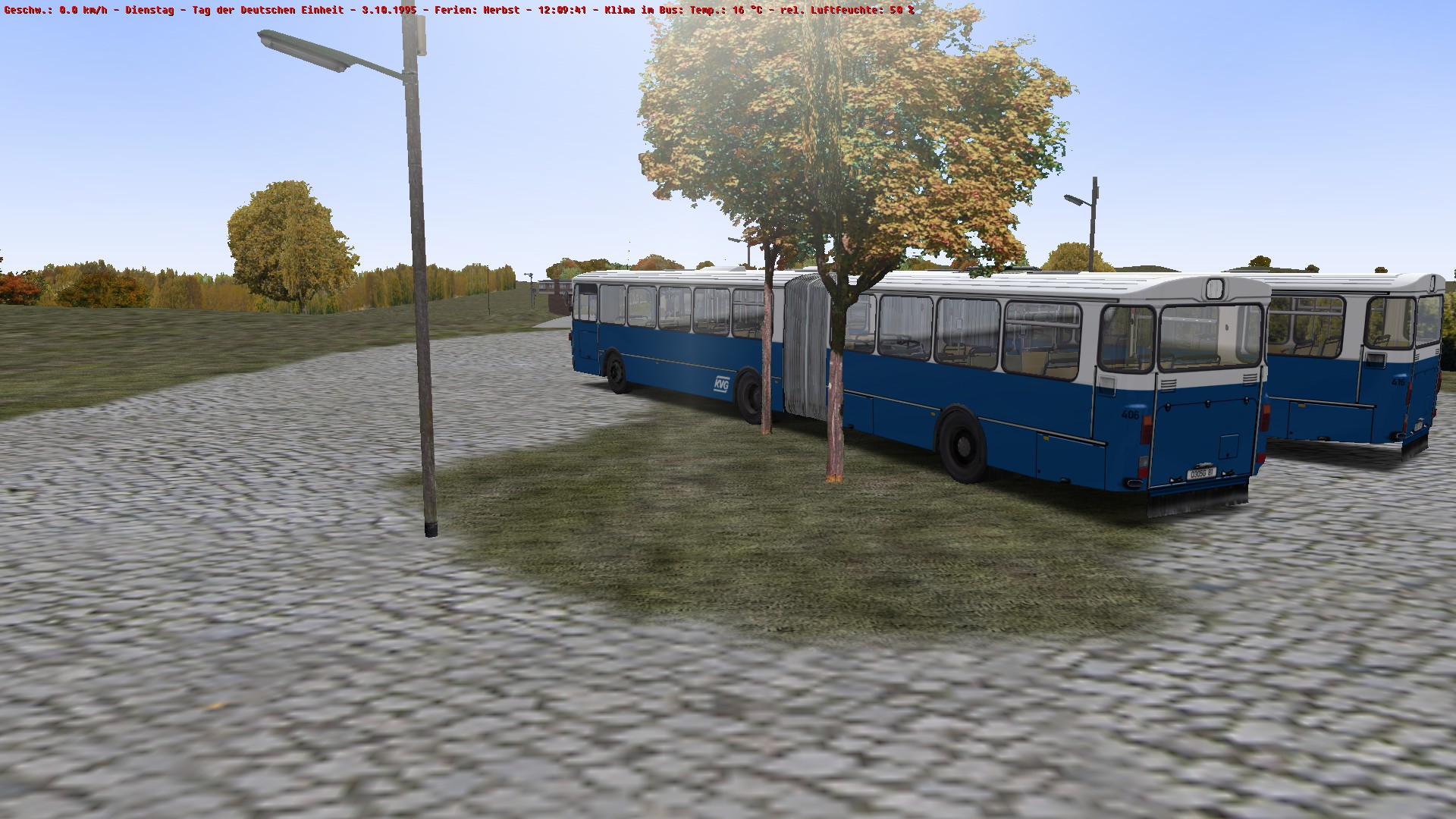 OMSI2 Kasseler Verkehrsgesellschaft (KVG) repaint for O305G 81 and O305G 81st. - Thumbnail 1