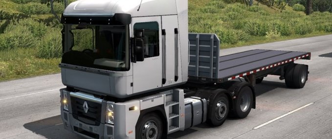 Mods Renault MAGNUM LKW Paket im Straßenverkehr (1.35.x) American Truck Simulator mod