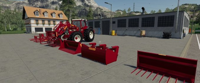 Frontlader [FBM Team] Frontlader Tools (Fendt Farmer/IHC Familie) Landwirtschafts Simulator mod