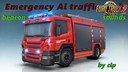 Real Emergency Vehicles in Traffic Pack v1.0 by Cip 1.35.x