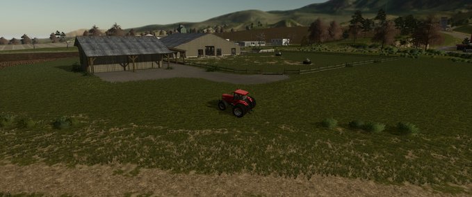 Gebäude mit Funktion Große Viehscheune Landwirtschafts Simulator mod