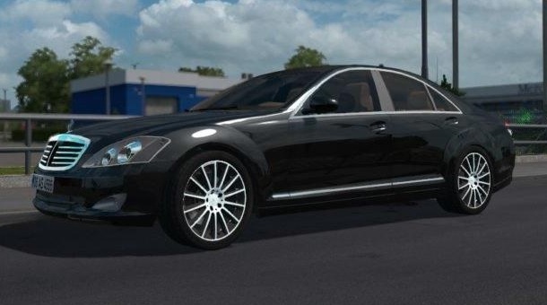 [ATS] MERCEDES BENZ S350 4MATIC 2009 V1.2 1.35.X thumbnail 3