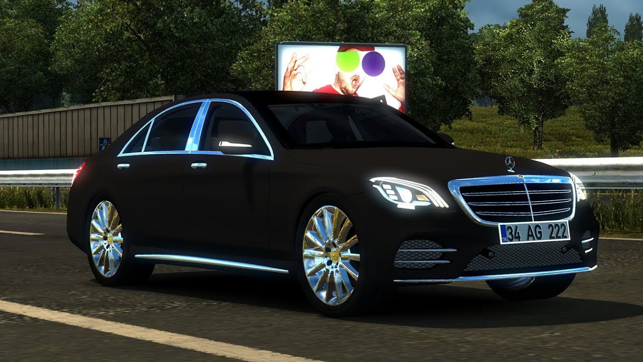 [ATS] MERCEDES BENZ S350 4MATIC 2009 V1.2 1.35.X