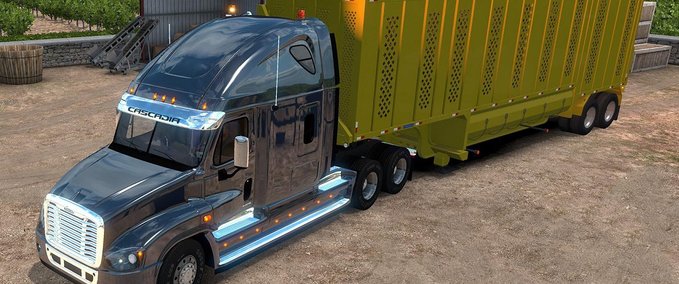 Trucks [ATS] FREIGHTLINER CASCADIA (DX11) 1.35.X  American Truck Simulator mod
