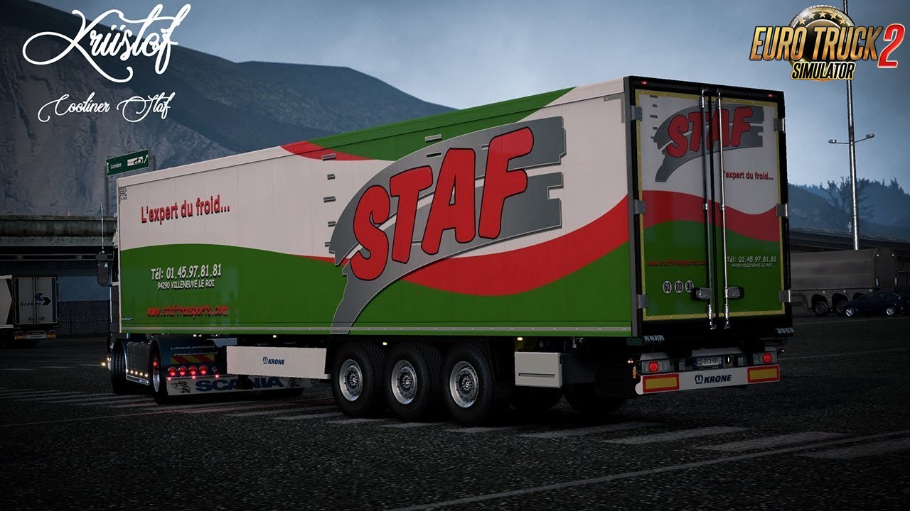 Krone Coolliner in Traffic and Job Market v1.0 1.35.x - Thumbnail 1
