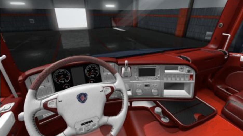 Scania T RJL Red Interior by Hubobubo 1.35.x - Thumbnail 1