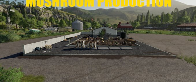 Platzierbare Objekte Mushroom Production Landwirtschafts Simulator mod