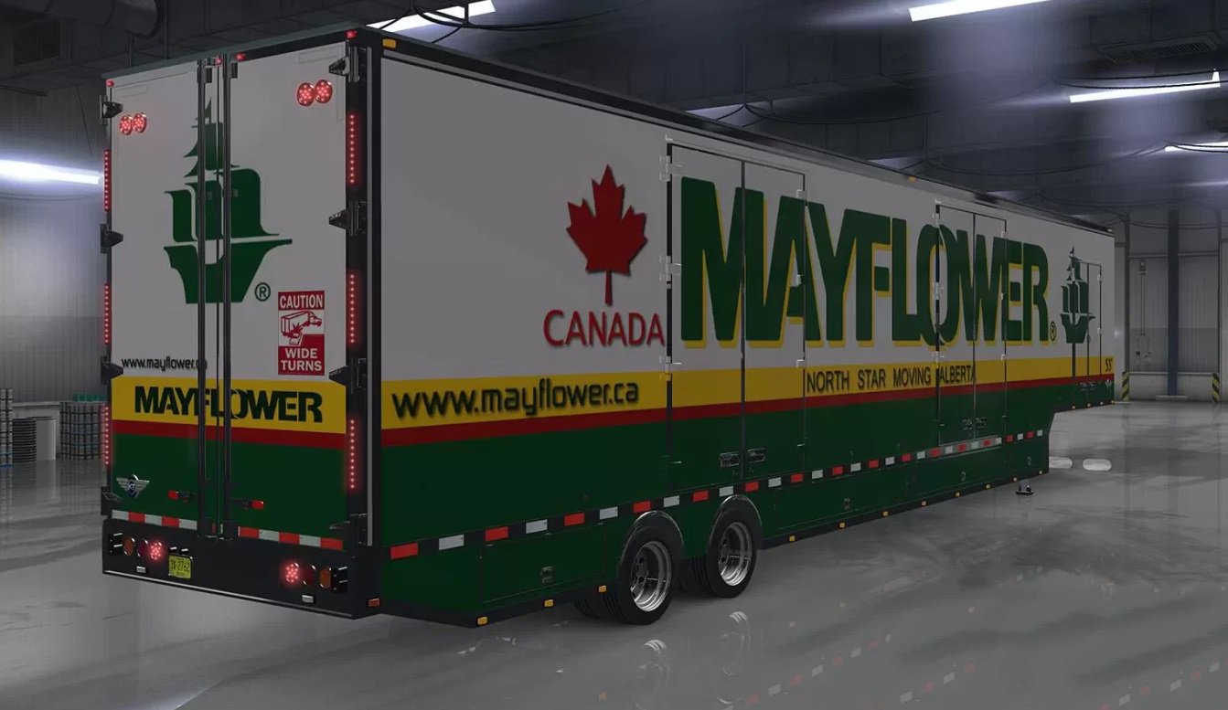 Kentucky RD Moving Van Trailer v1.0 (1.36.x) thumbnail 9