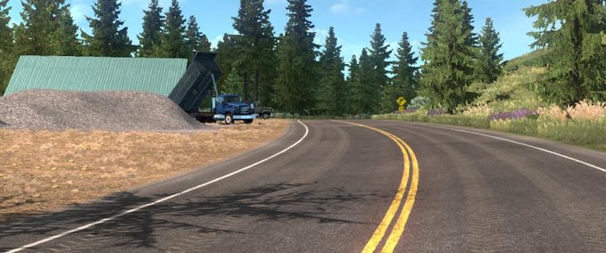 Mods Projekt: Authentische Straßen 1.36.x American Truck Simulator mod