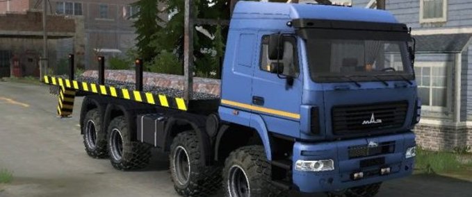 Fahrzeuge MAZ 8×8 Truck Spintires mod