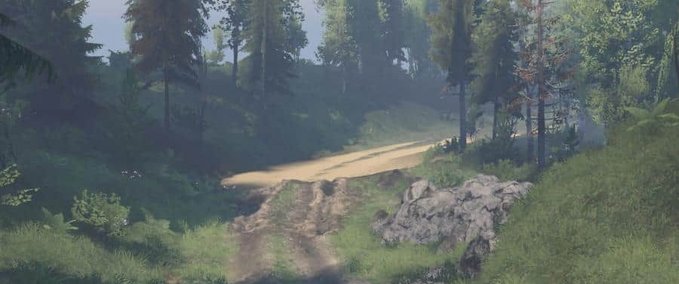 Maps Karte "Forest Plot"  Spintires mod