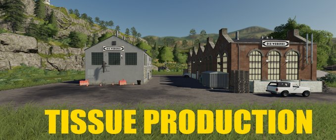 Platzierbare Objekte Tissue Production Landwirtschafts Simulator mod