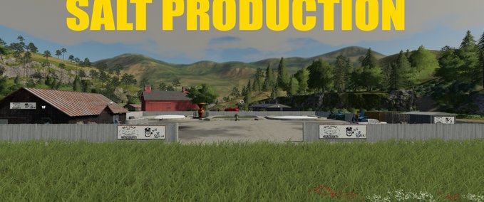 Platzierbare Objekte Salt Production Landwirtschafts Simulator mod