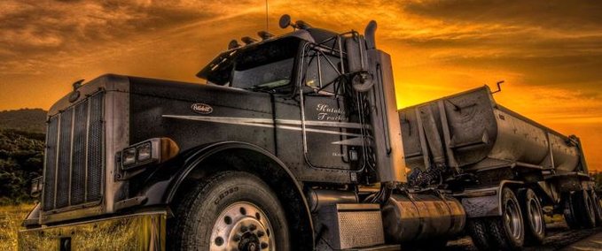 Mods Oldtimer LKWs im Straßenverkehr Paket von Trafficmaniac (1.36.x) American Truck Simulator mod