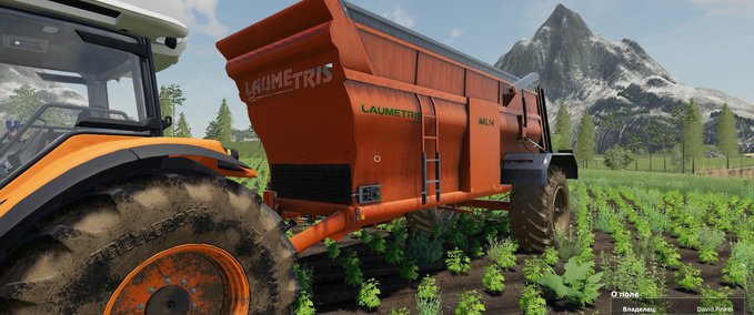 Miststreuer Laumetris MKL-14 Landwirtschafts Simulator mod