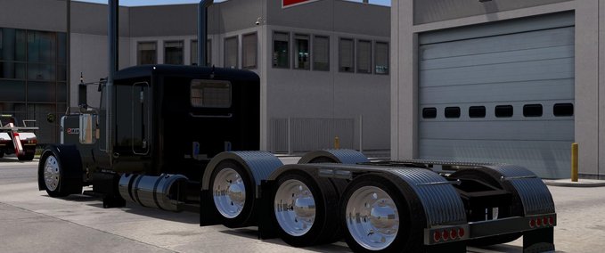 Trucks 389 LONGHOOD 1.36.X American Truck Simulator mod