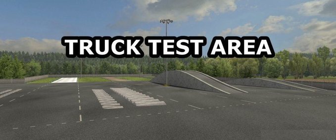 Maps LKW Testgelände 1.35.x Eurotruck Simulator mod